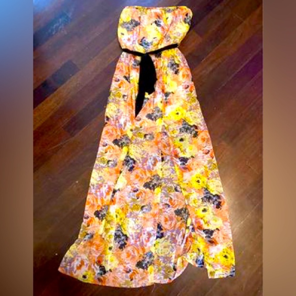 Floral maxi dress